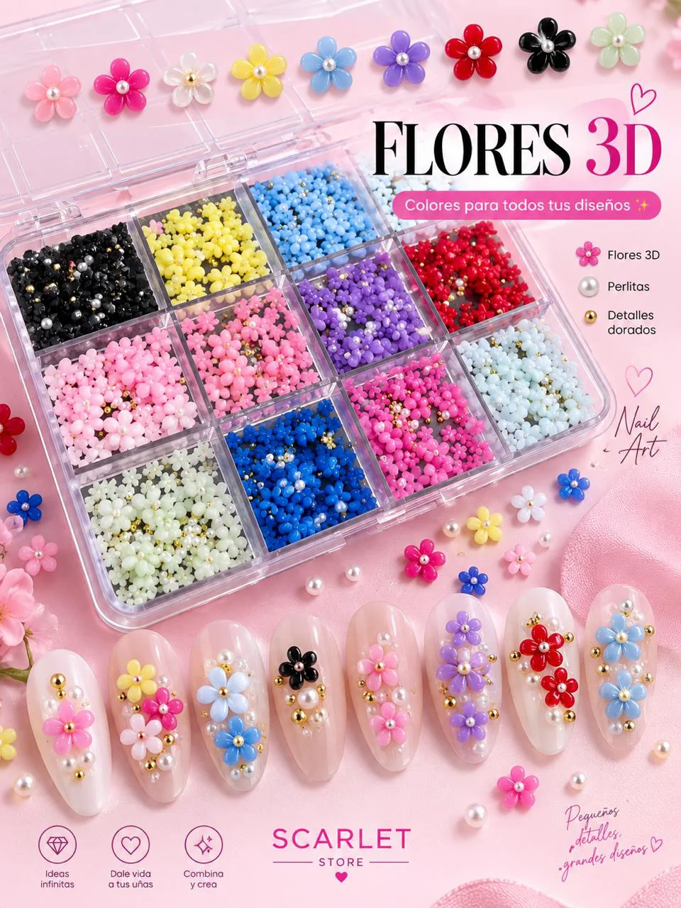 FLORES 3D NAEZ