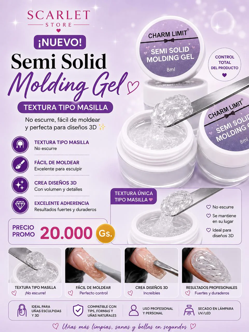 SEMI SOLID MOLDING GEL