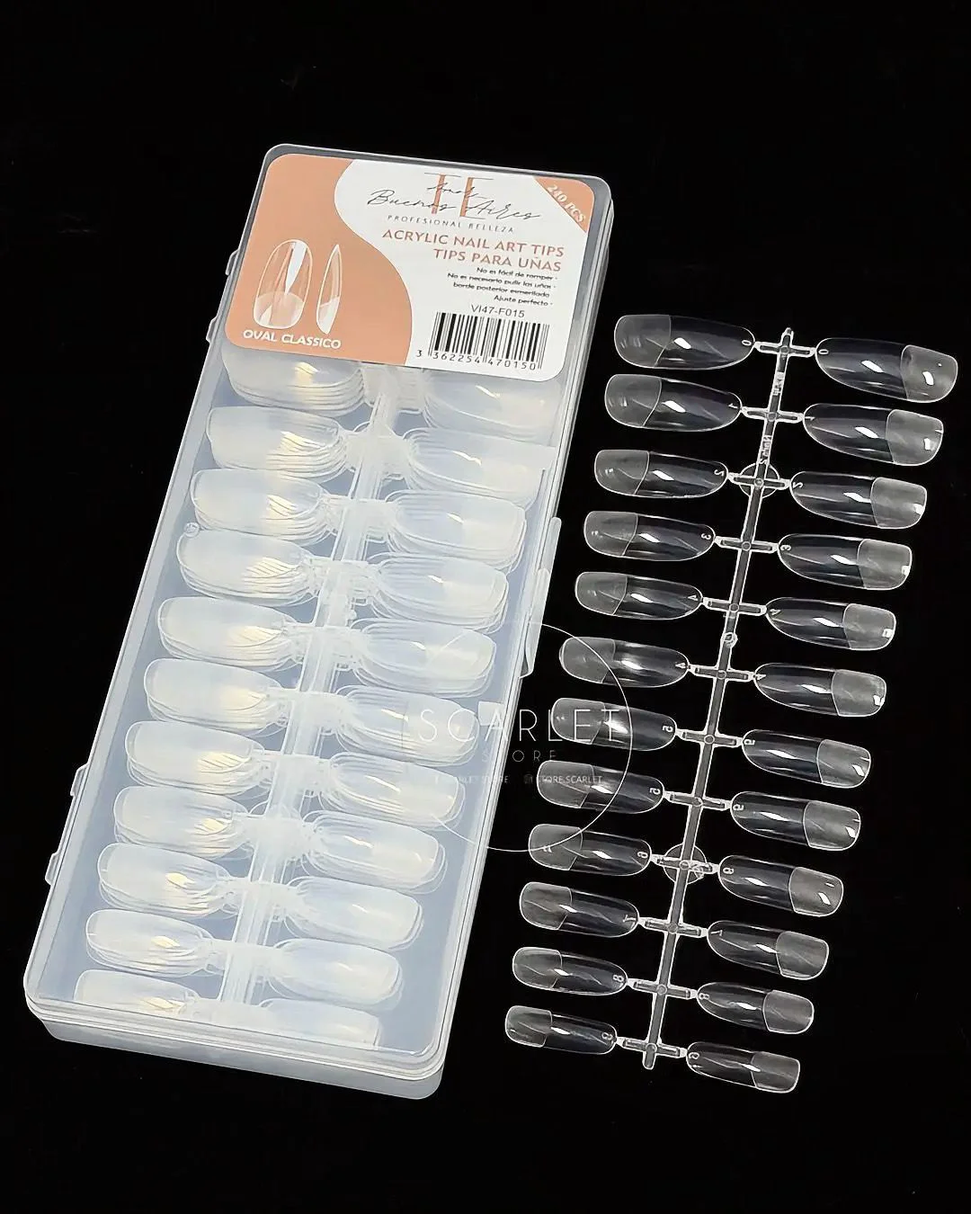 TIPS BS AS OVAL 240 PCS