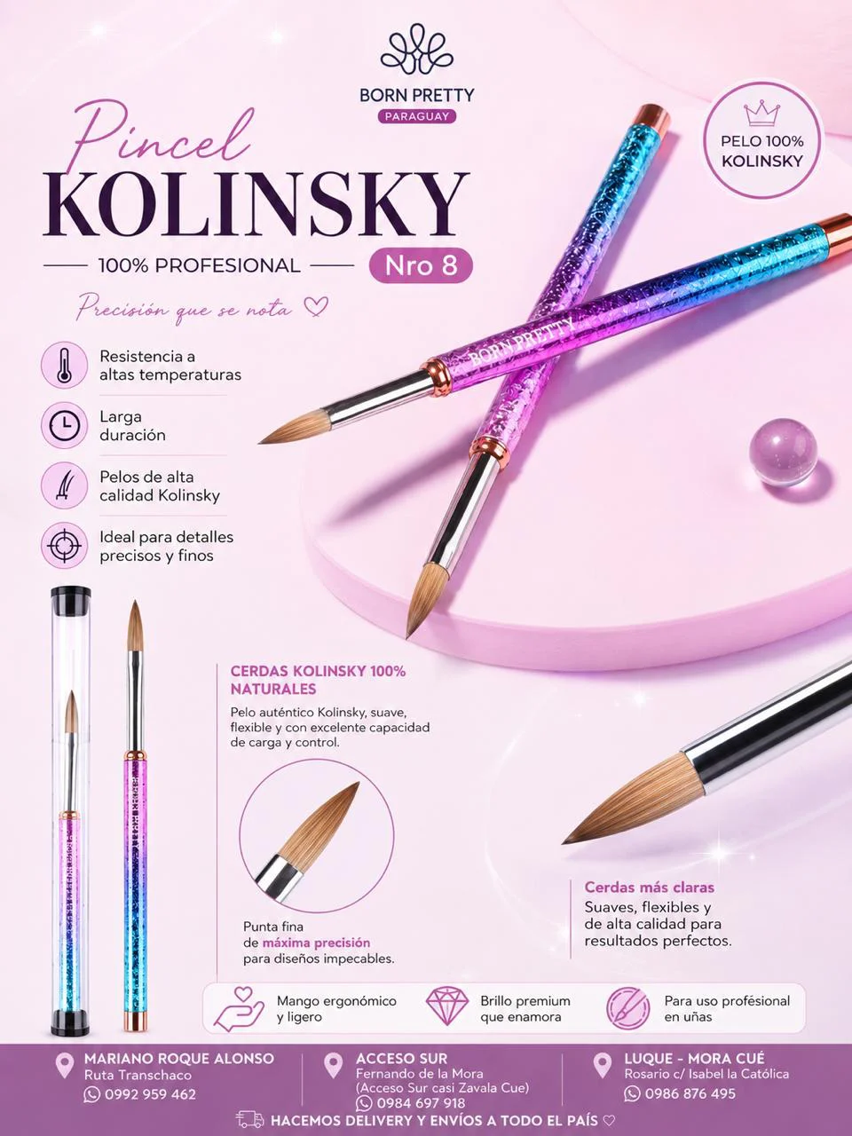 PINCEL KOLINSKY #8 BP