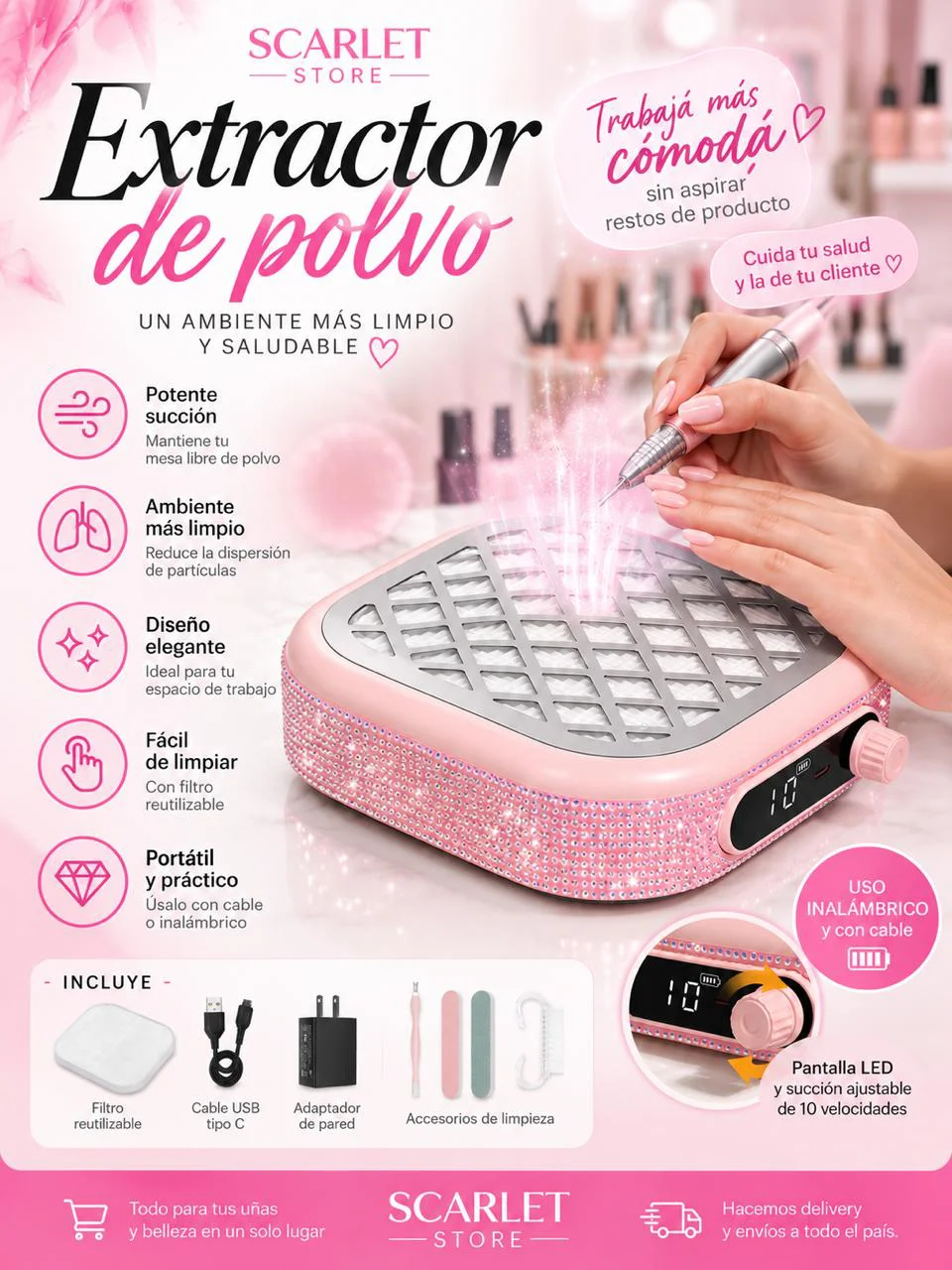 EXTRACTOR DE POLVO NAD 