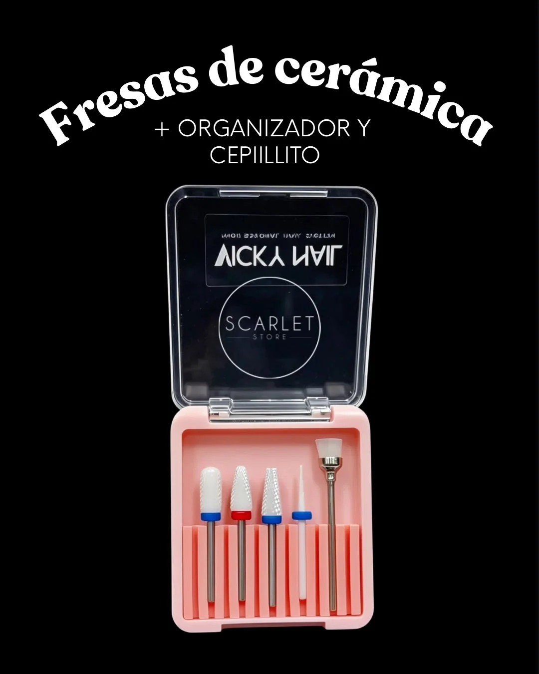 SET DE BROCAS + ORGANIZADOR