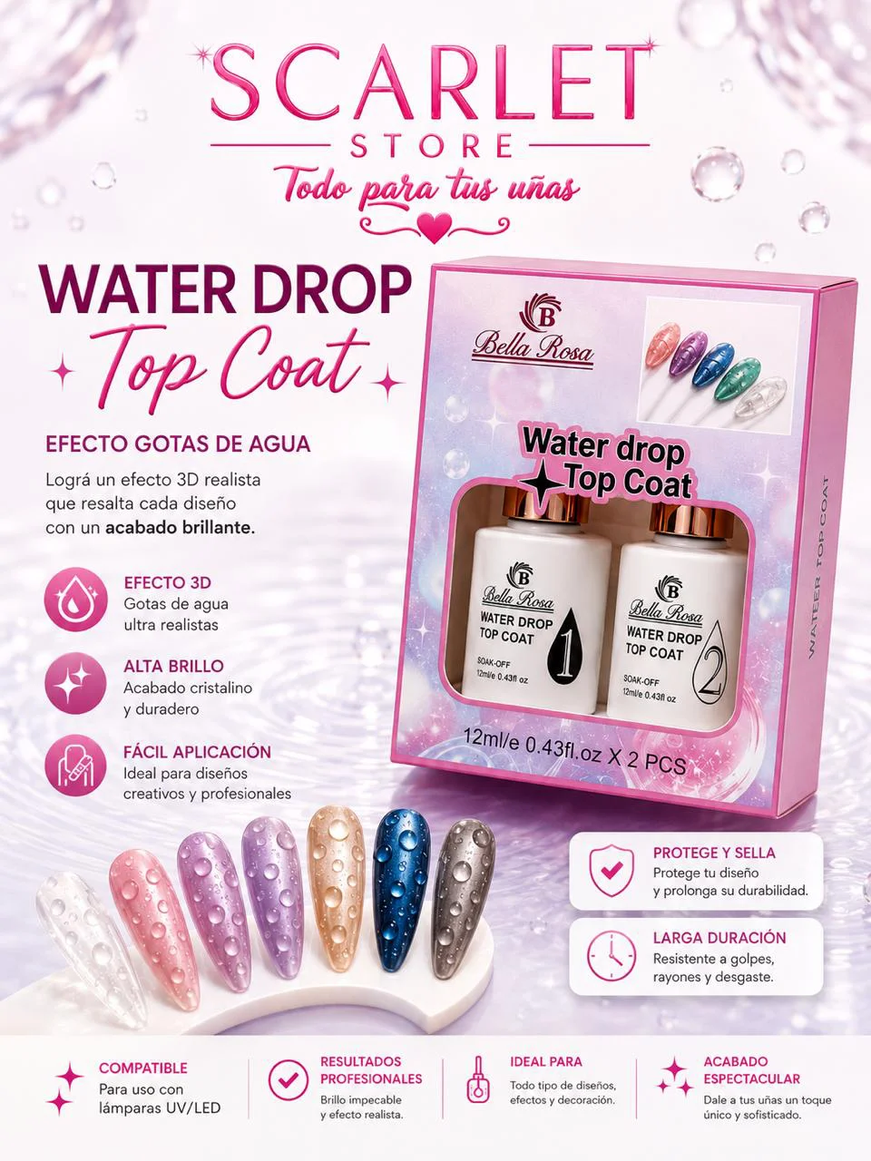 WATER DROP TOP COAT